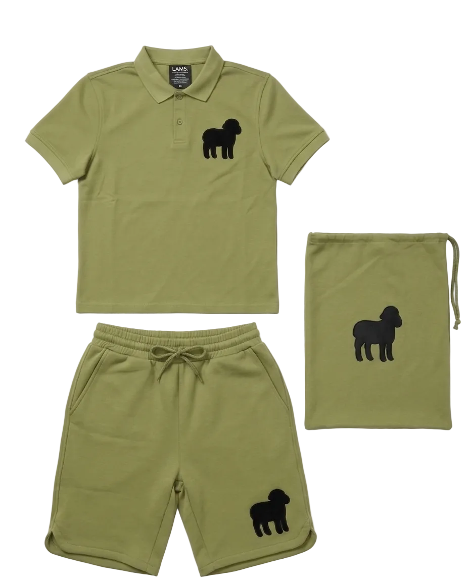 LAMS Olive Green Polo