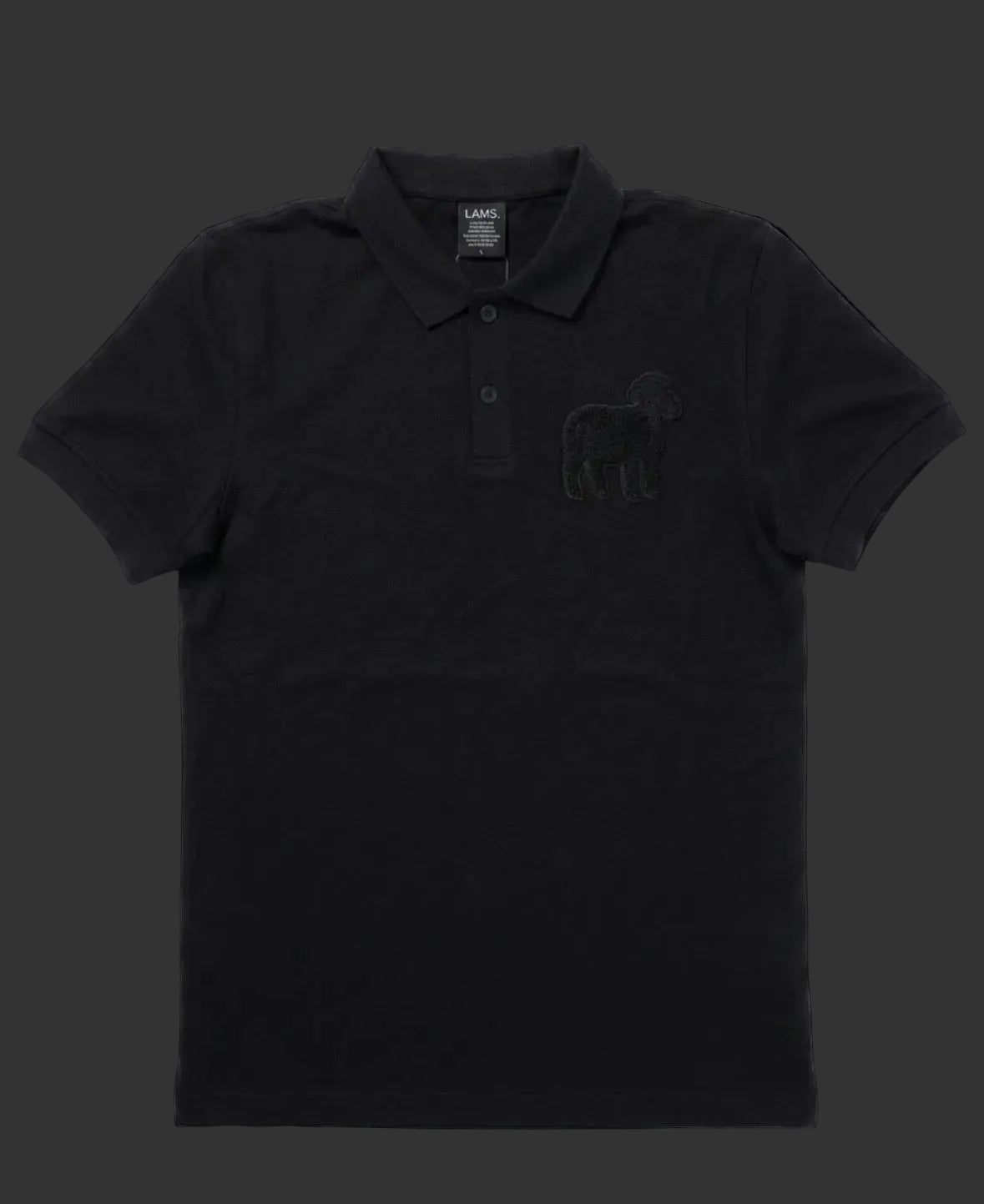LAMS Black Polo