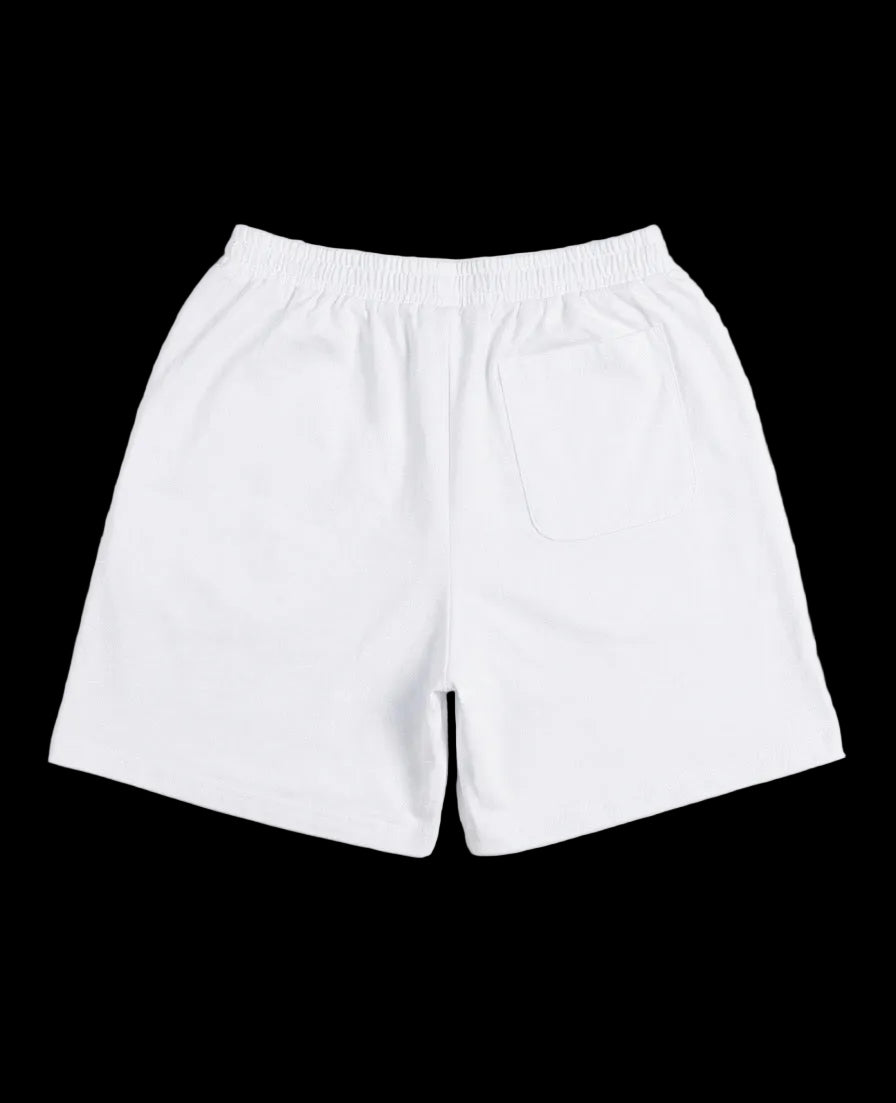 White Patch Shorts