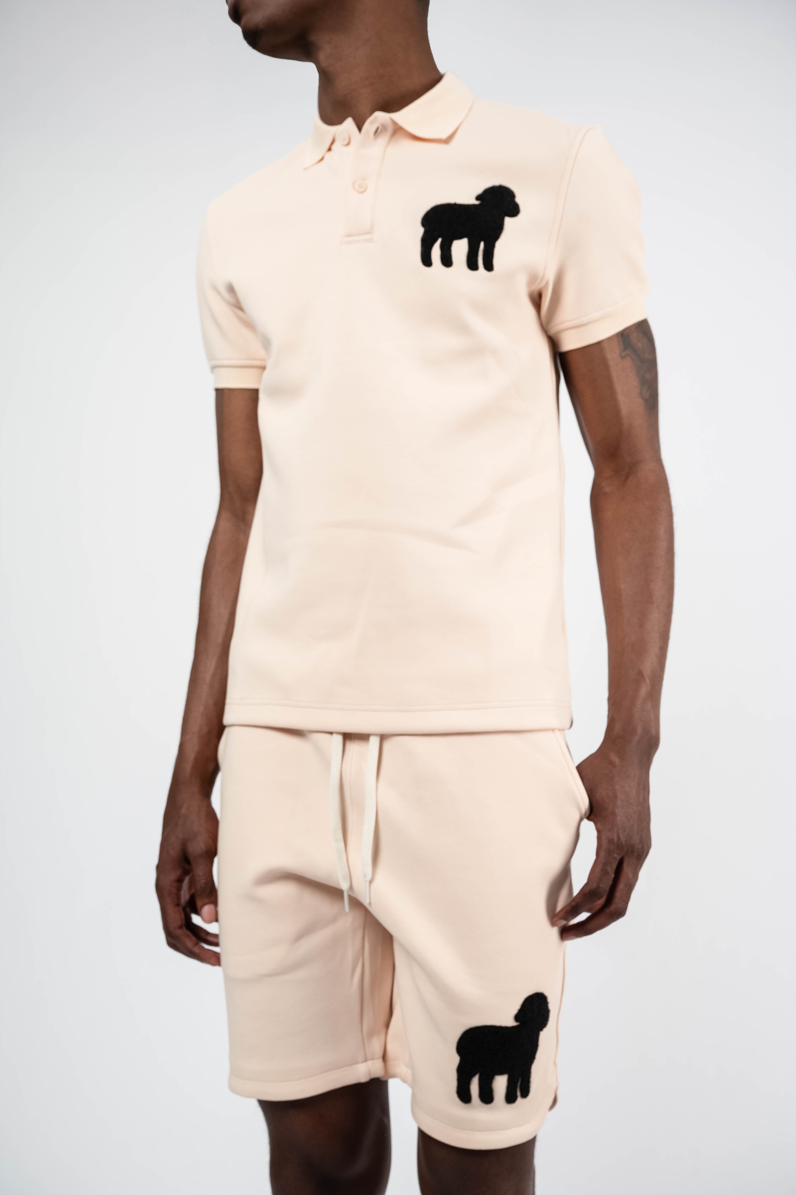 LAMS Cream Polo