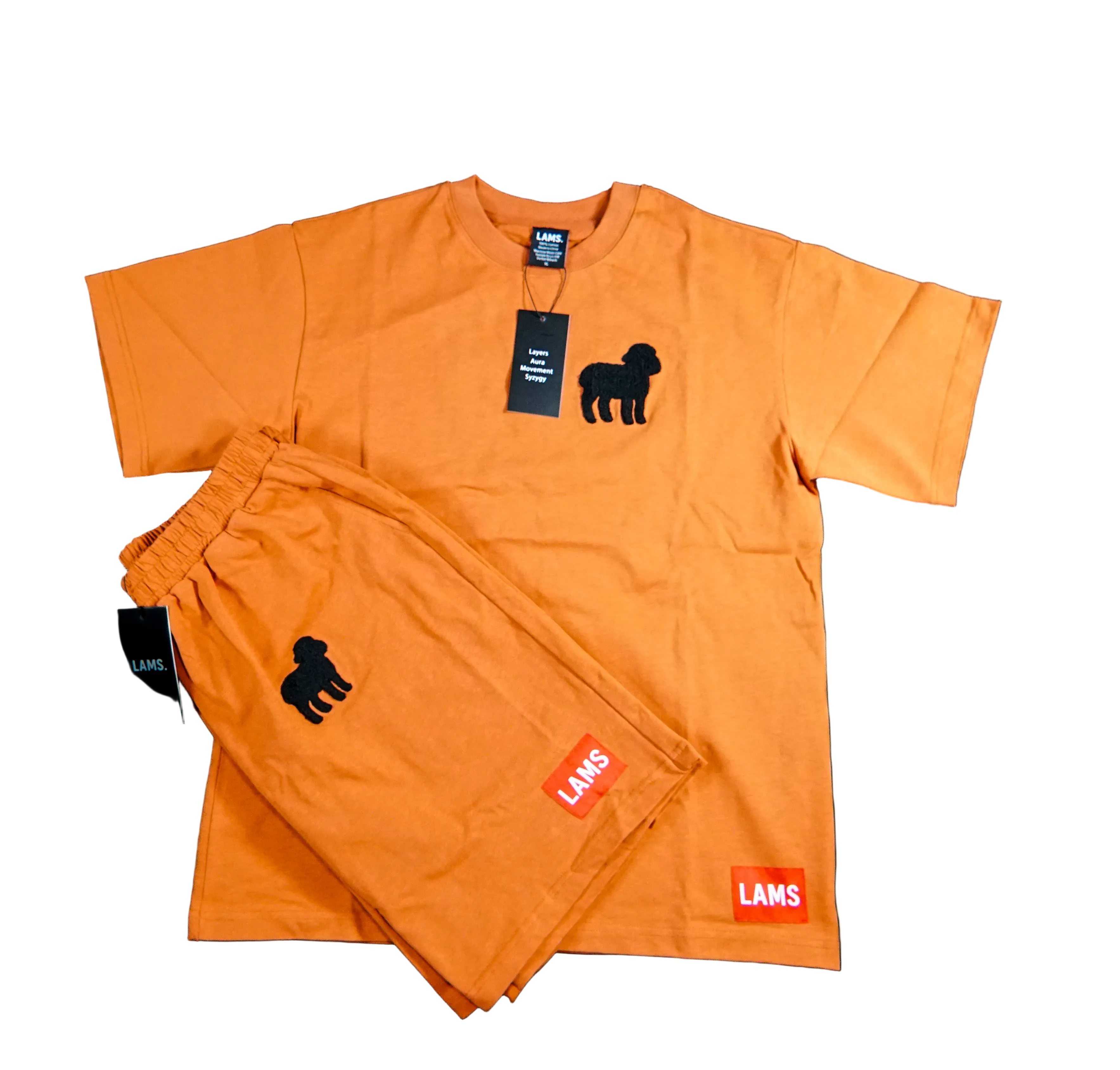 Burnt Orange Patch Tee